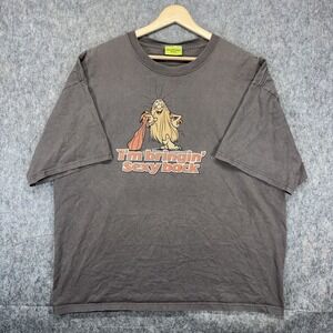 Hannah Barbera Captain Caveman T-Shirt Men's 2XL XXL‎ Vintage Cartoon Network